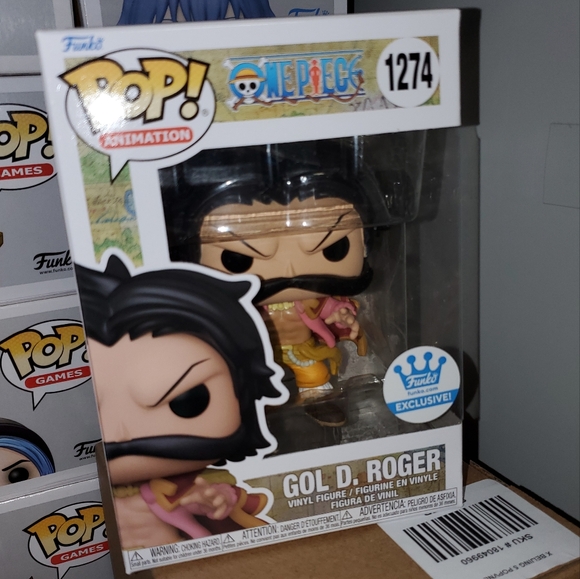 Funko Pop! Animation One Piece Gol D. Roger Funko Shop Exclusive Figure # 1274 de la Collection - FR
